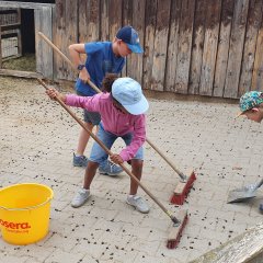 Ausflug zum Bauernhof