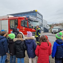 Besuch bei der Feuerwehr