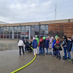 Besuch bei der Feuerwehr