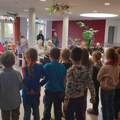 Besuch im Pflegeheim