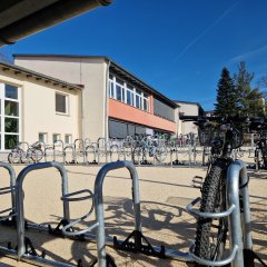 Neue Fahrradabstellanlage