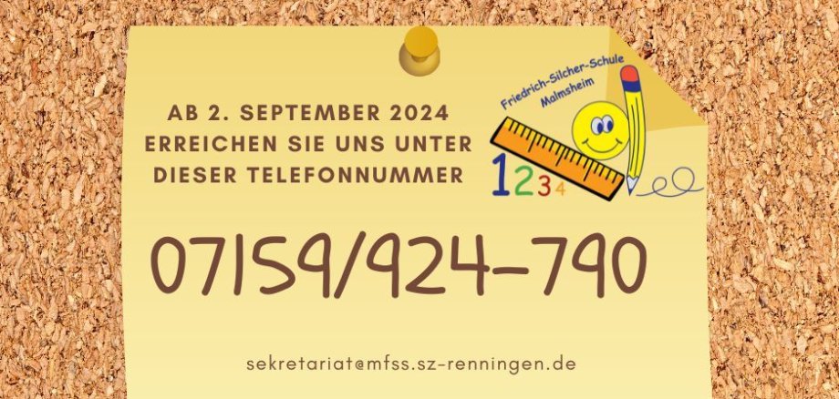 Neue Telefonnummer